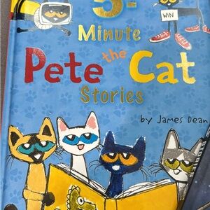 Pete the Cat 3-Minute Stories Book -and Star Wars 2 hardcover books